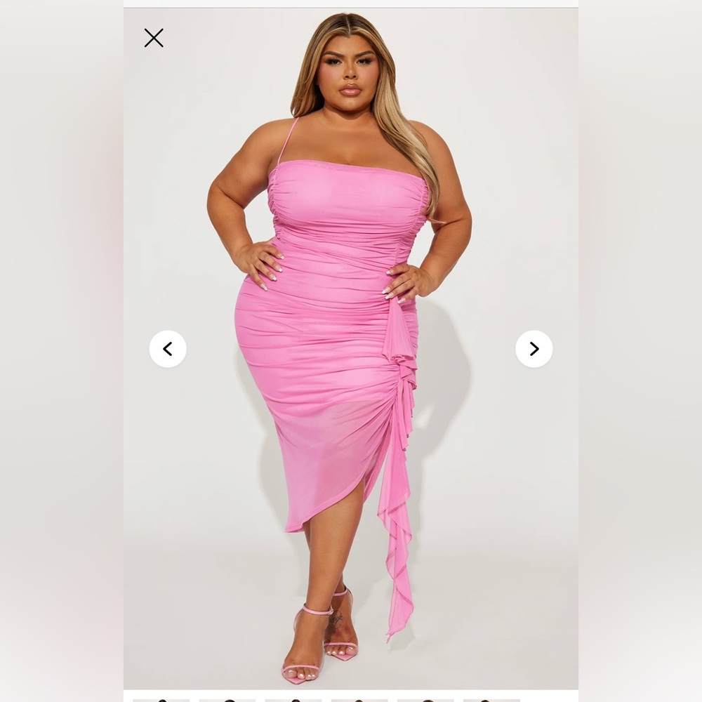 Sexy elegant Ruched Dress